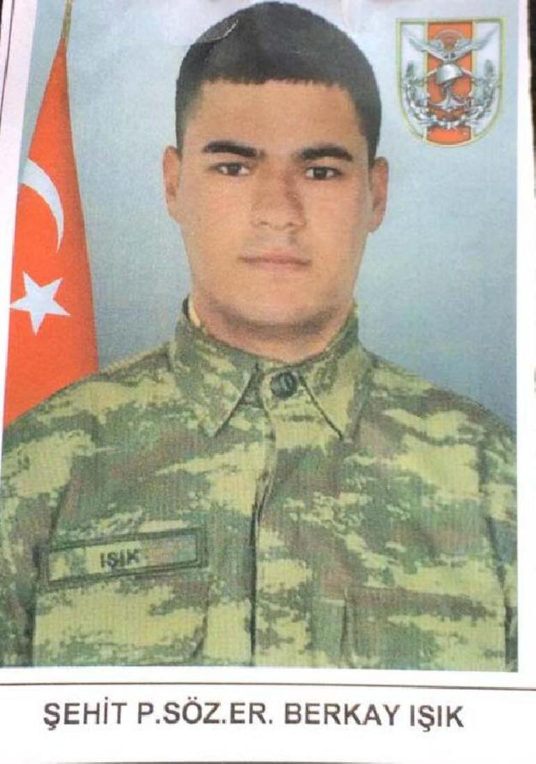 Şehit Piyade Er Berkay Işık için İstanbulda tören