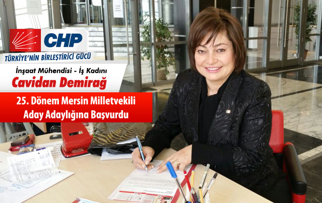 Cavidan Demirağ CHP’den Milletvekili Aday Adayı