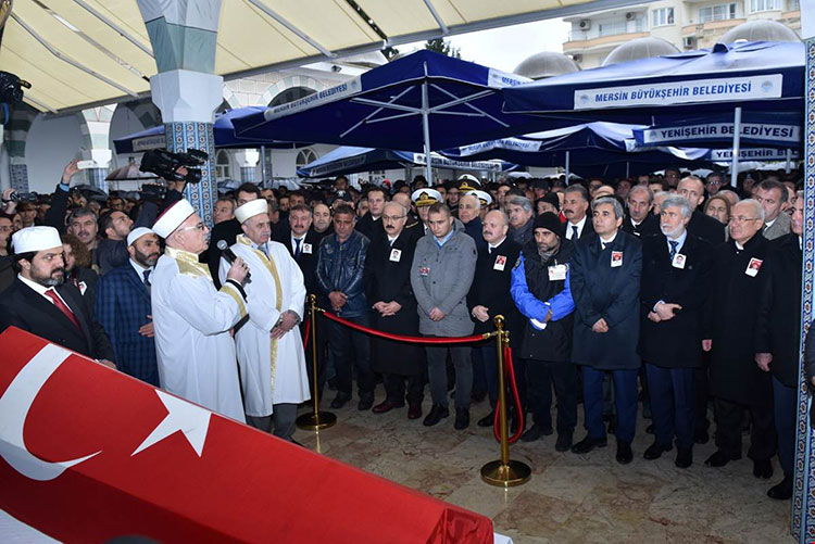 Şehit Polis Memuru Burak Yıldız Son Yolculuğuna Uğurlandı