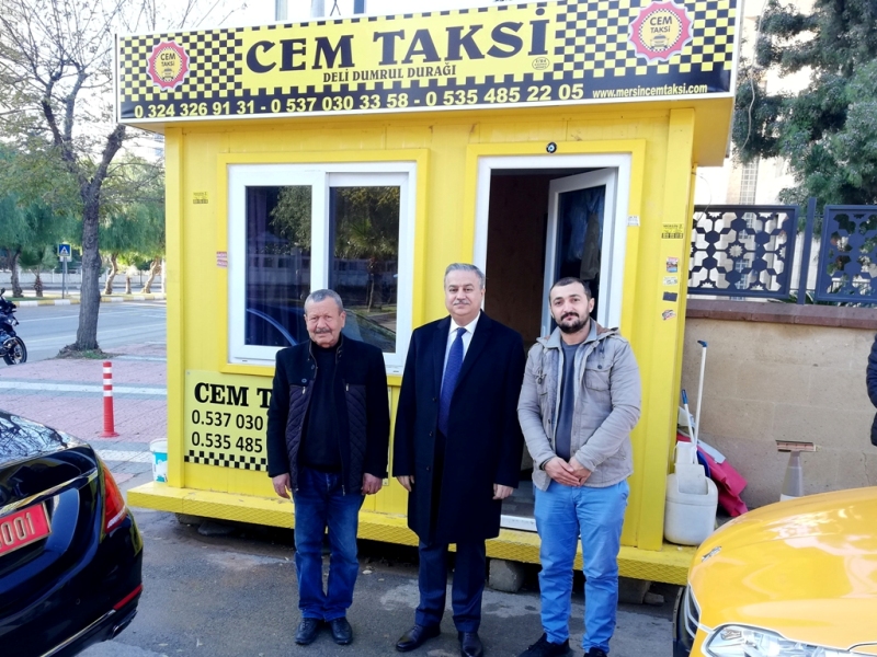 Mersin Valisi Ali İhsan Su’dan Cem Taksi’ye Ziyaret