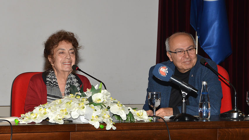 Yazar Nursel Duruel Mersin Üniversitesi’ne Konuk Oldu