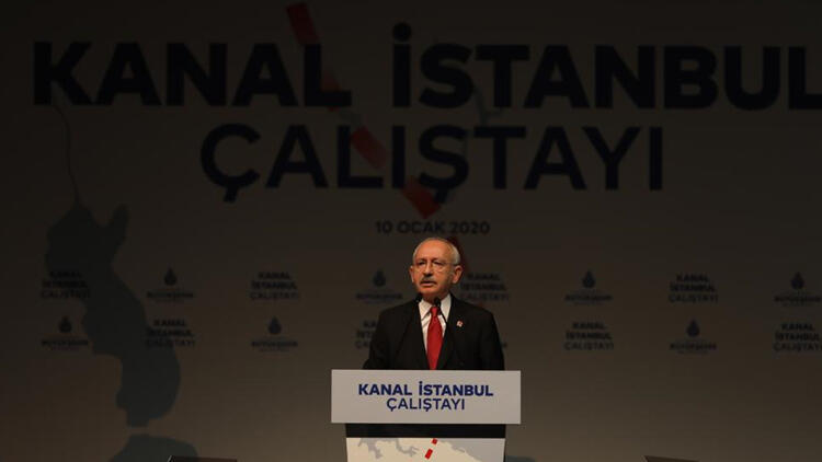 CHP Genel Başkanı Kemal Kılıçdaroğlu ‘Kanal İstanbul Çalıştayı’nda konuştu