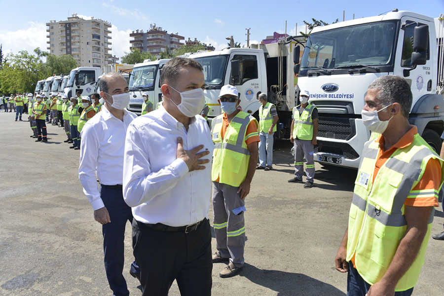 Başkan Özyiğit’ten Temizlik Personellerine Özel Teşekkür