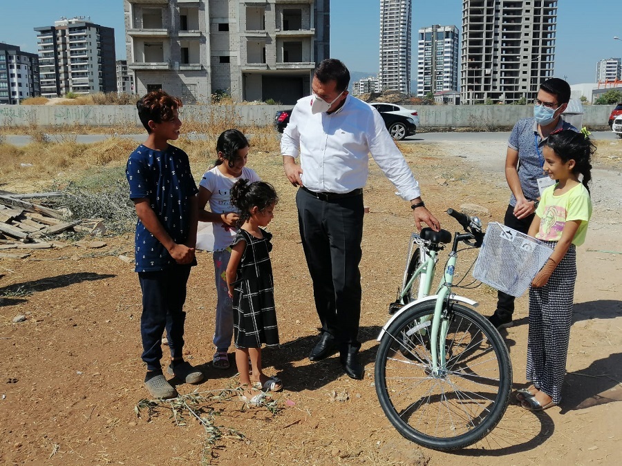 Başkan Sözünü Tuttu, Esmanur Bisikletine Kavuştu
