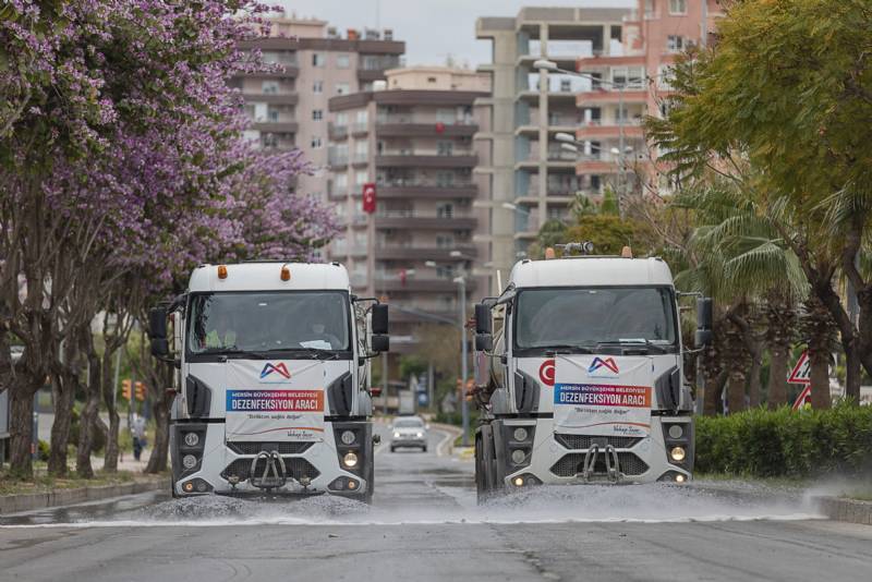 Mersin Büyükşehir Mücadelede Örnek Oldu