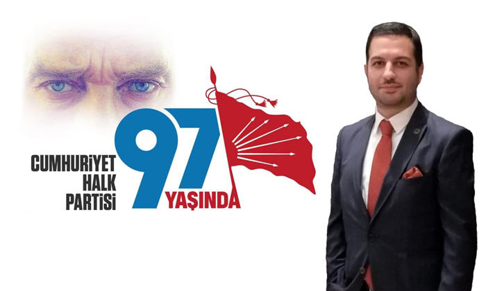 Metehan Özkün CHP’nin Kuruluşunun 97. Yılını Kutladı