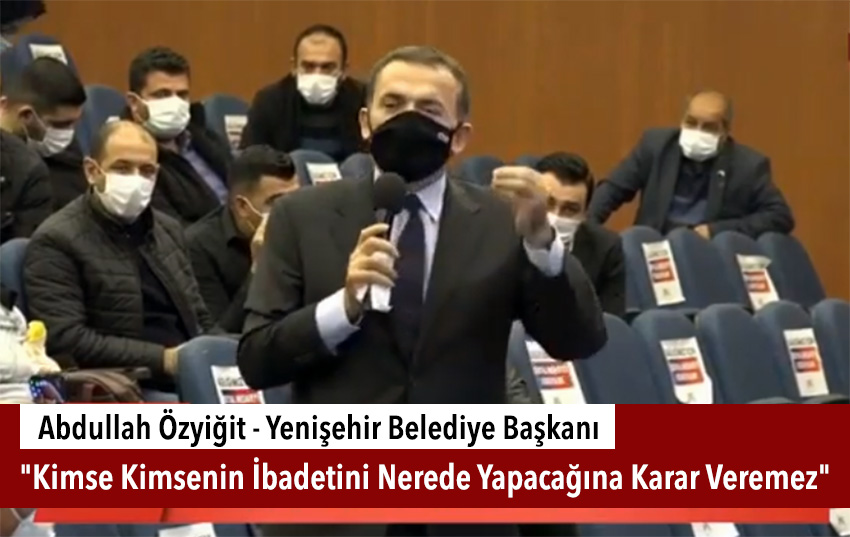 Mersin Büyükşehir Meclisine Özyiğit’in Konuşması Damga Vurdu