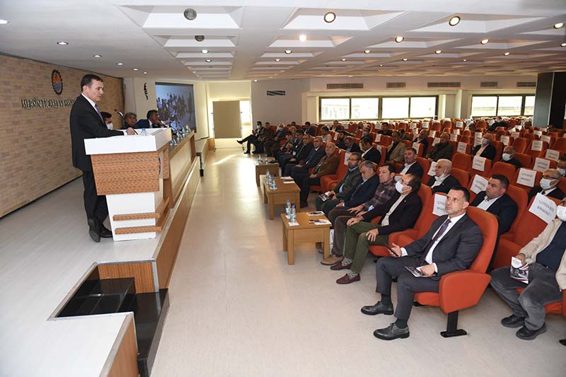 Başkan Özyiğit, MTSO Meclis Toplantısında Projelerini Anlattı