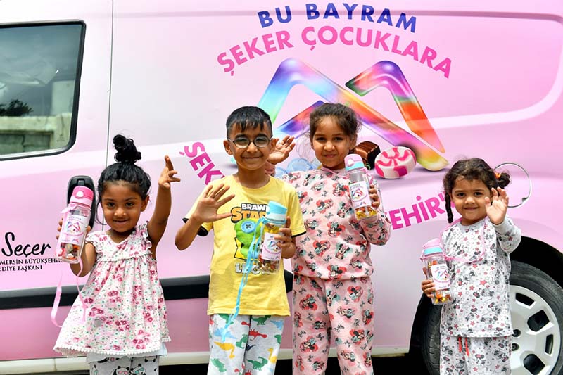 Mersin Büyükşehir’den Çocuklara Bayram Hediyesi