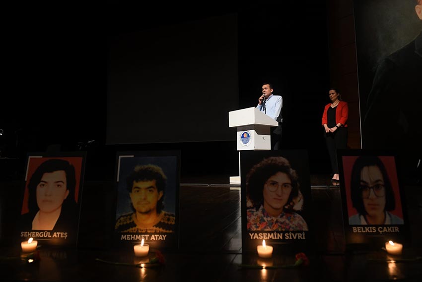 Madımak Katliamında yaşamını yitirenler Mersin Yenişehir’de anıldı